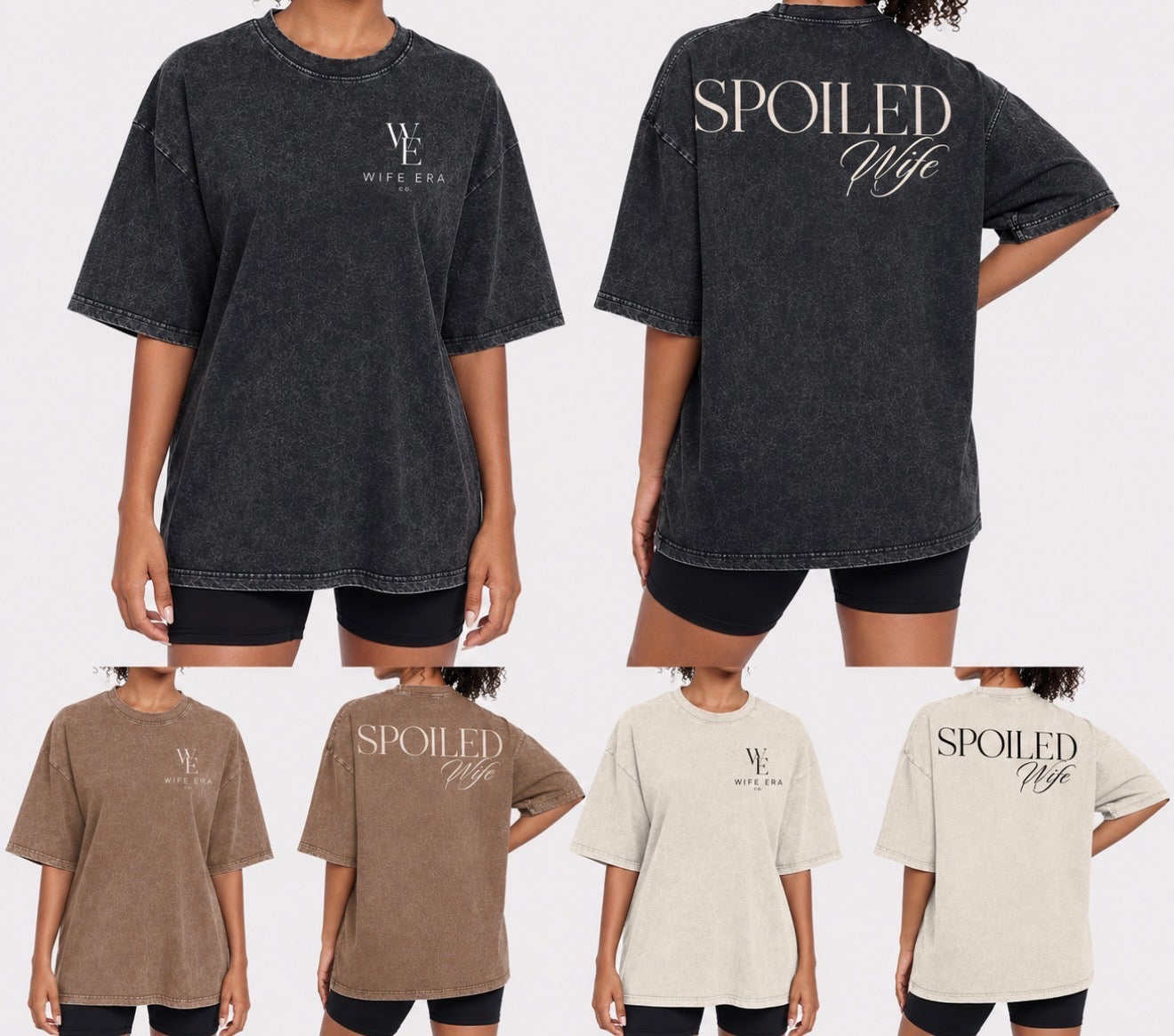 OVERSIZED TEE - SPOILED WIFE