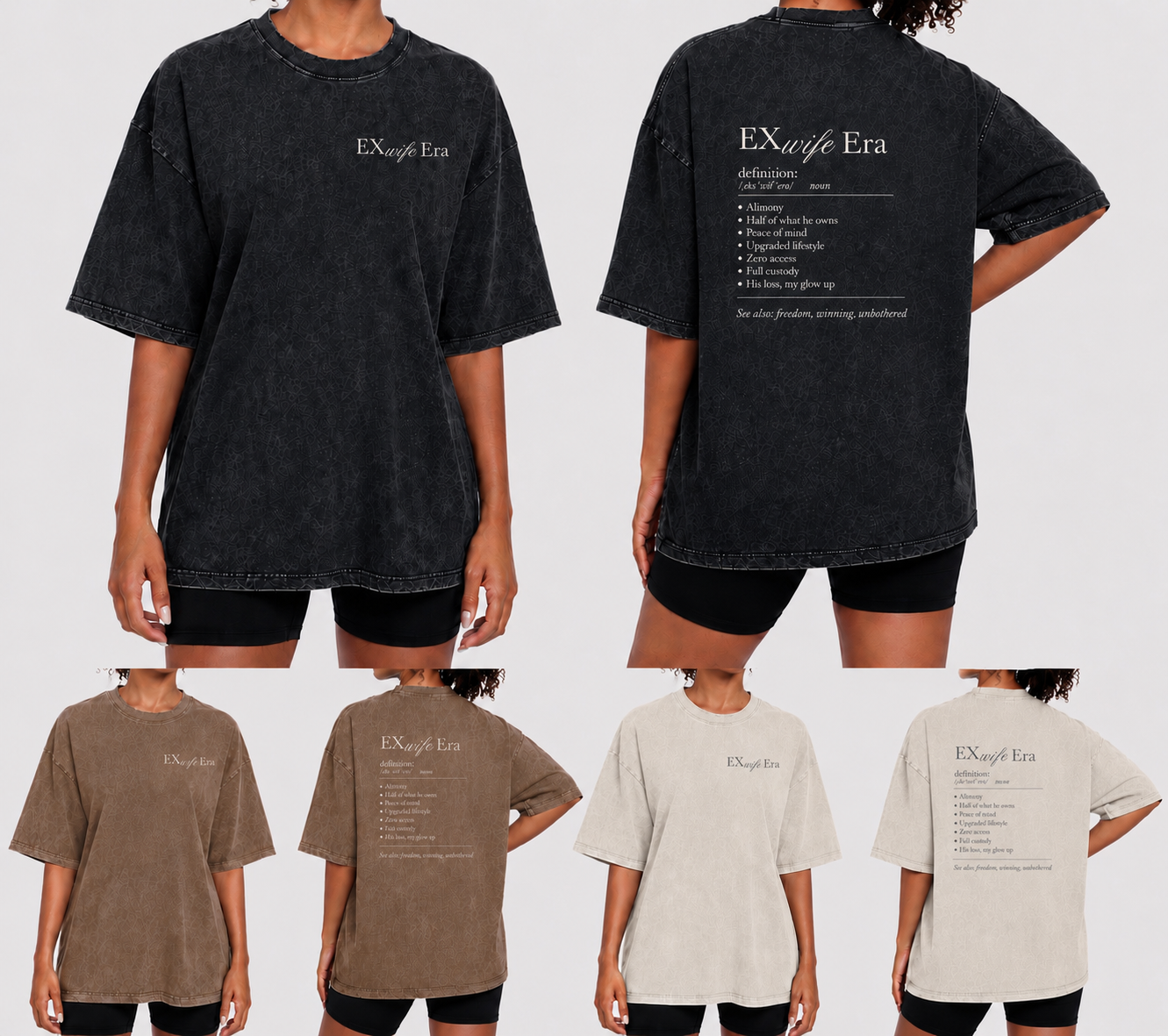 OVERSIZED TEE - EX WIFE